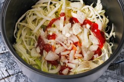 Рис с капустой в мультиварке