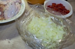 Рис в рукаве с курицей и овощами - шаг 10