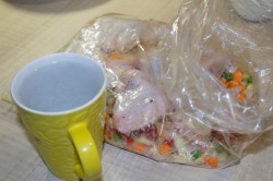 Рис в рукаве с курицей и овощами - шаг 18