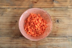 Рис с овощами и курицей в духовке