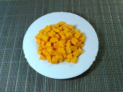 Тушеный рис с тыквой