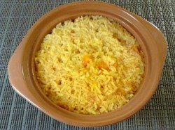 Тушеный рис с тыквой
