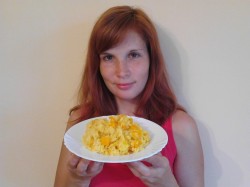 Тушеный рис с тыквой