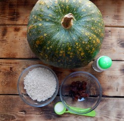 Рисовая каша в тыкве в мультиварке