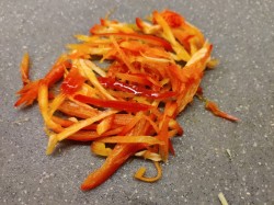 название картинки Рисовая лапша с овощами