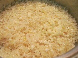 название картинки Ризотто с белыми грибами со сливками