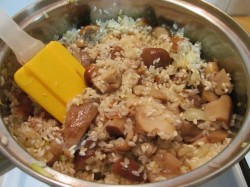 название картинки Ризотто с белыми грибами со сливками