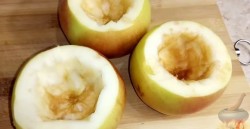 Фаршированные яблоки в готовом слоеном тесте