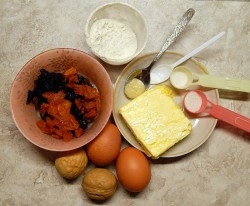 название картинки Рождественский кекс с сухофруктами