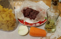 название картинки Рожки с фаршем