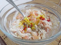 название картинки Роллы из блинов с начинкой