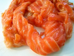 Роллы с лососем