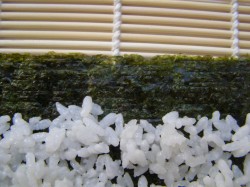 Роллы с лососем