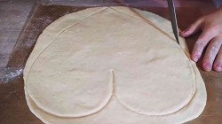 Романтическая пицца за 30 минут