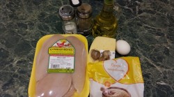 название картинки Рубленые котлеты из куриного филе с сыром