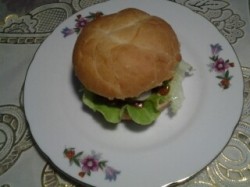 название картинки Рубленые котлеты из свинины и курицы с крахмалом и майонезом