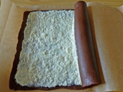 Рулет Баунти без выпечки