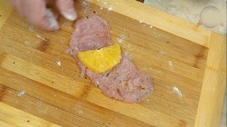 название картинки Рулет Индейка с апельсином