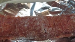 название картинки Рулет на кефире индейка грибы лук