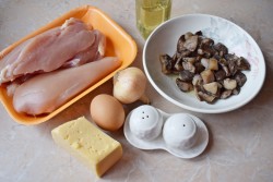 Рулет из куриного фарша в духовке