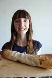 Рулет из лаваша с капустой постный