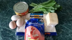 название картинки Рулет из лаваша с печенью трески