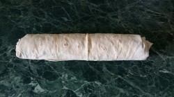 название картинки Рулет из лаваша с печенью трески