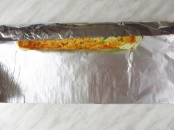 Яично капустный рулет с куриным фаршем - шаг 10 Яично капустный рулет с куриным фаршем - шаг 10