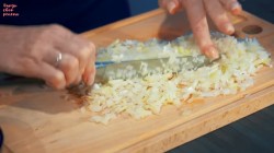 Рулет Ханум с начинкой из мясного фарша - шаг 10 Рулет Ханум с начинкой из мясного фарша - шаг 10