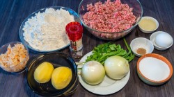 Рулет Ханум с начинкой из мясного фарша - шаг 1 Рулет Ханум с начинкой из мясного фарша - шаг 1