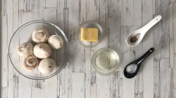 название картинки Рулетики из свинины с грибами