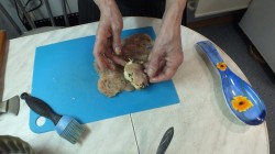 Рулетики куриные с сыром и грибами