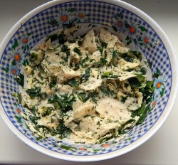 Рваный пирог из лаваша с сыром