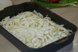 Рыба под шубой запеченная в духовке классический рецепт - шаг 14 Рыба под шубой запеченная в духовке классический рецепт - шаг 14