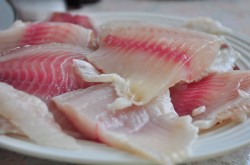 название картинки Рыба с овощами в мультиварке и картофельное пюре