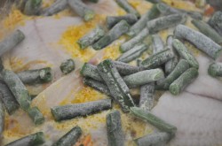 название картинки Рыба с овощами в мультиварке и картофельное пюре