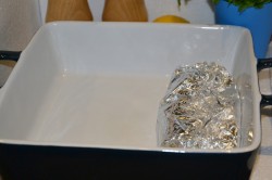 Рыба в фольге с картошкой