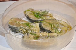 Рыба в пароварке