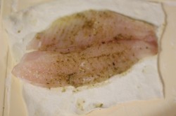 название картинки Рыба в тесте в духовке