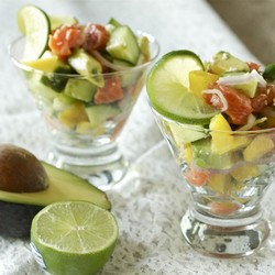 Рыбное севиче из лосося