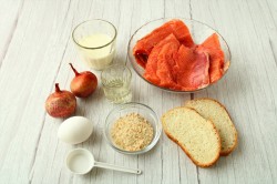 название картинки Котлеты из фарша лосося