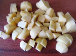 Рыбный суп из филе минтая с рисом