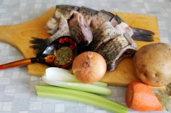 название картинки Рыбный суп уха из карася