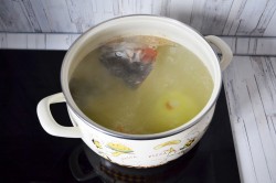 название картинки Уха из красной рыбы