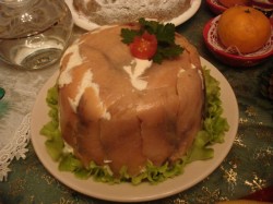 Слоеный закусочный торт с рыбой - шаг 11