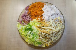 название картинки Салат Анастасия с корейской морковкой