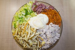 название картинки Салат Анастасия с корейской морковкой