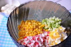 название картинки Салат Апельсиновая долька