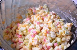 название картинки Салат Апельсиновая долька