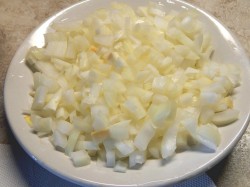 название картинки Салат Березка с грибами и курицей